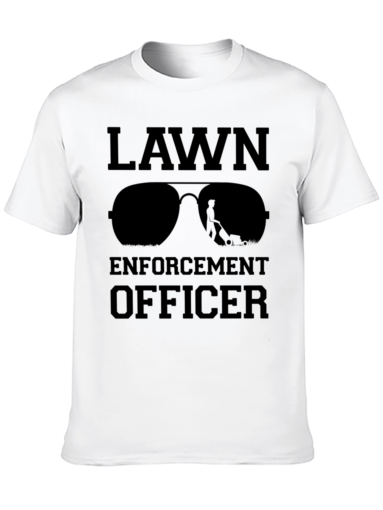 Lawn Enforcement Officer Graphic Tee