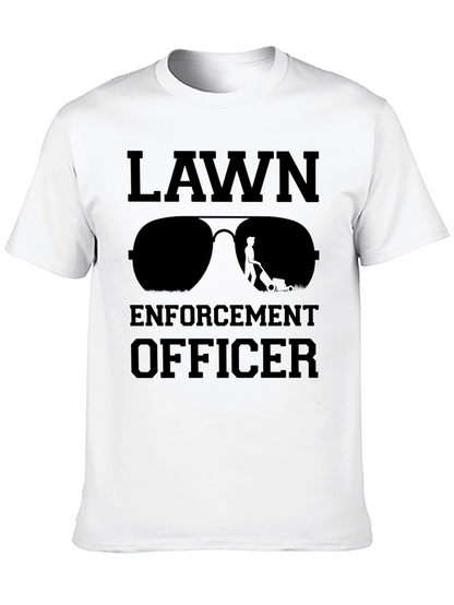 Lawn Enforcement Officer Graphic Tee