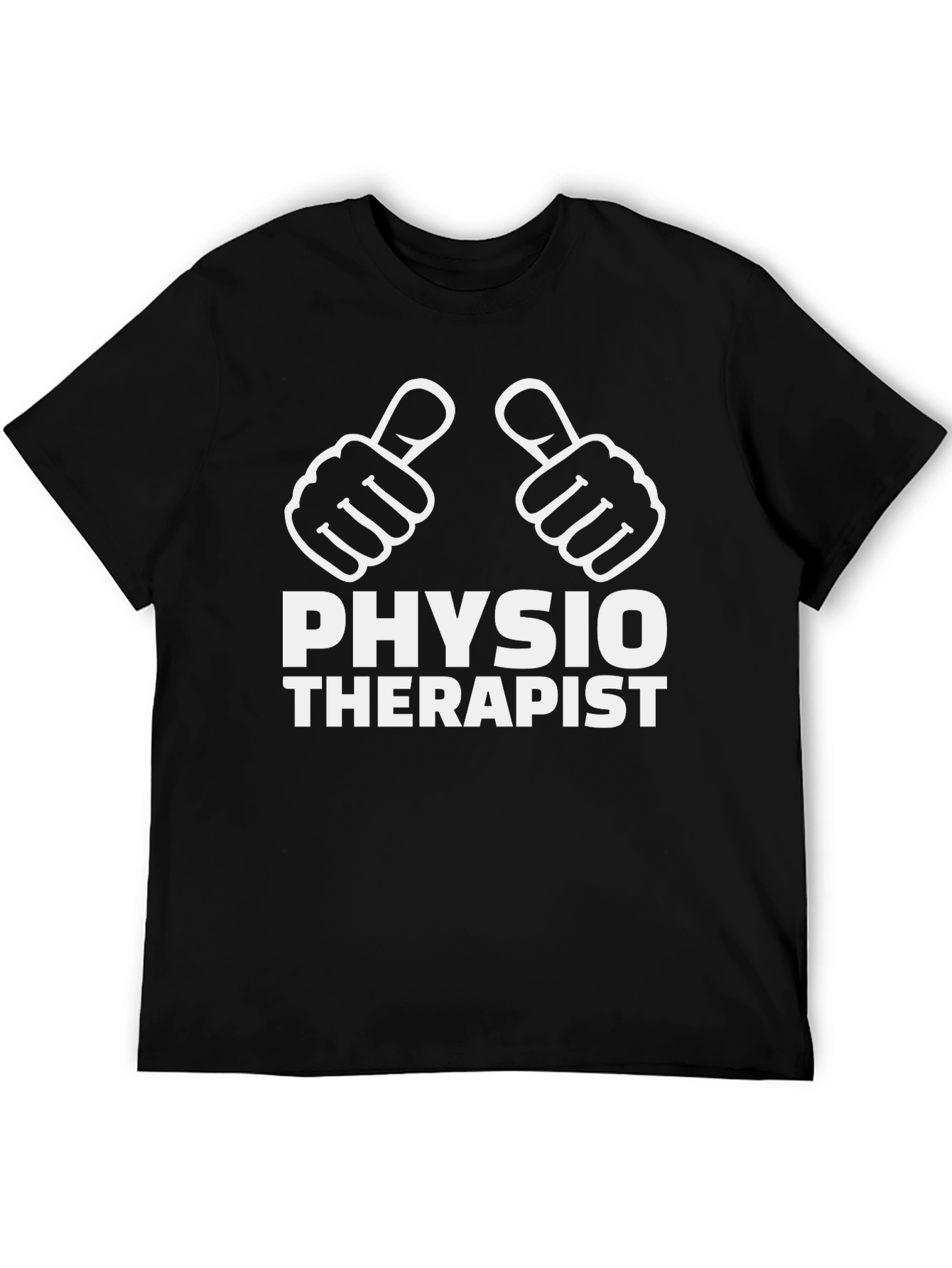 Physio Therapist T-Shirt - Thumbs Up Design