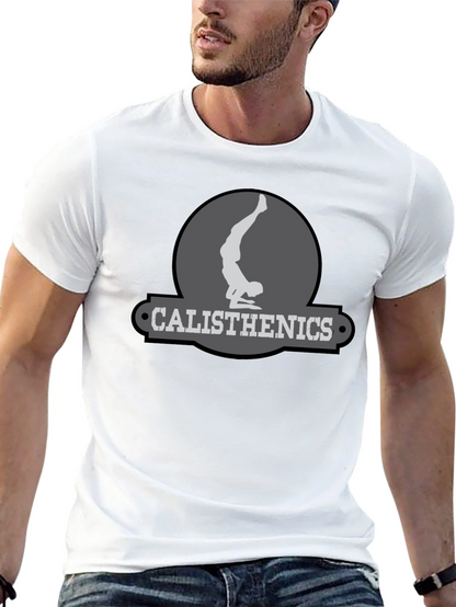 Calisthenics Graphic Tee - Strength Training Apparel