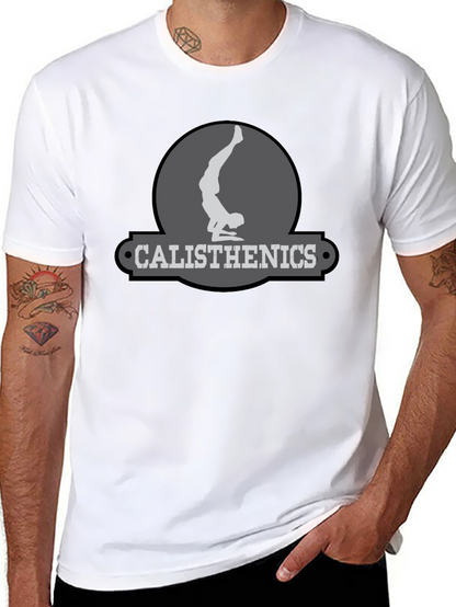 Calisthenics Graphic Tee - Strength Training Apparel