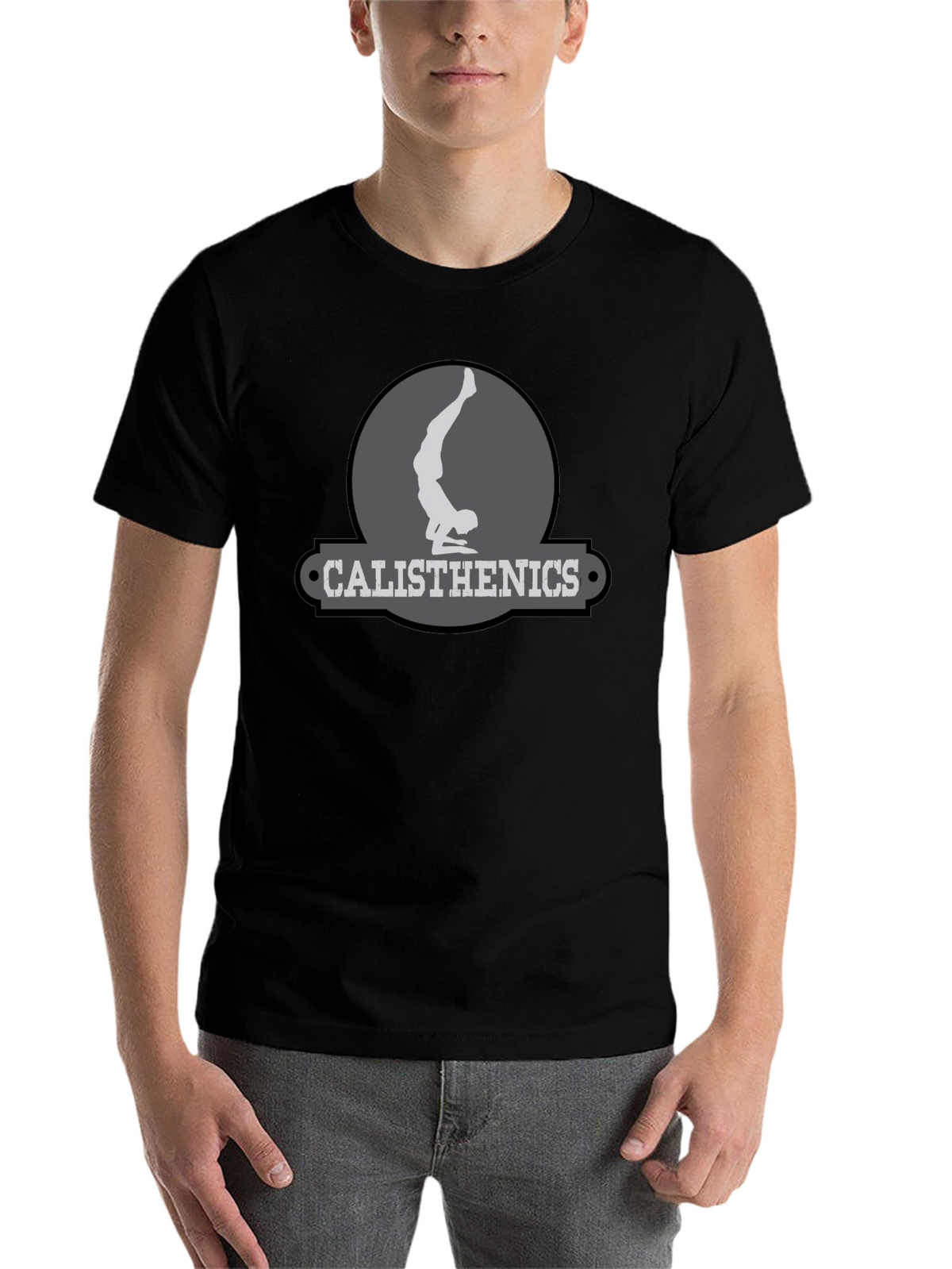 Calisthenics Graphic Tee - Strength Training Apparel