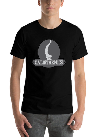 Calisthenics Graphic Tee - Strength Training Apparel