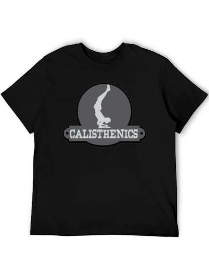 Calisthenics Graphic Tee - Strength Training Apparel