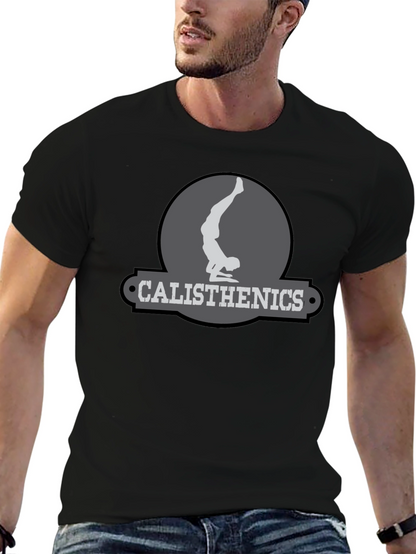 Calisthenics Graphic Tee - Strength Training Apparel