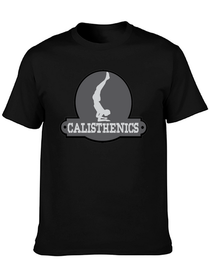 Calisthenics Graphic Tee - Strength Training Apparel