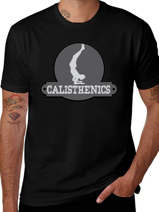 Calisthenics Graphic Tee - Strength Training Apparel