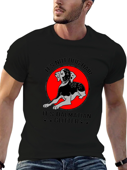 Dalmatian Glitter T-Shirt - Dog Lover Tee