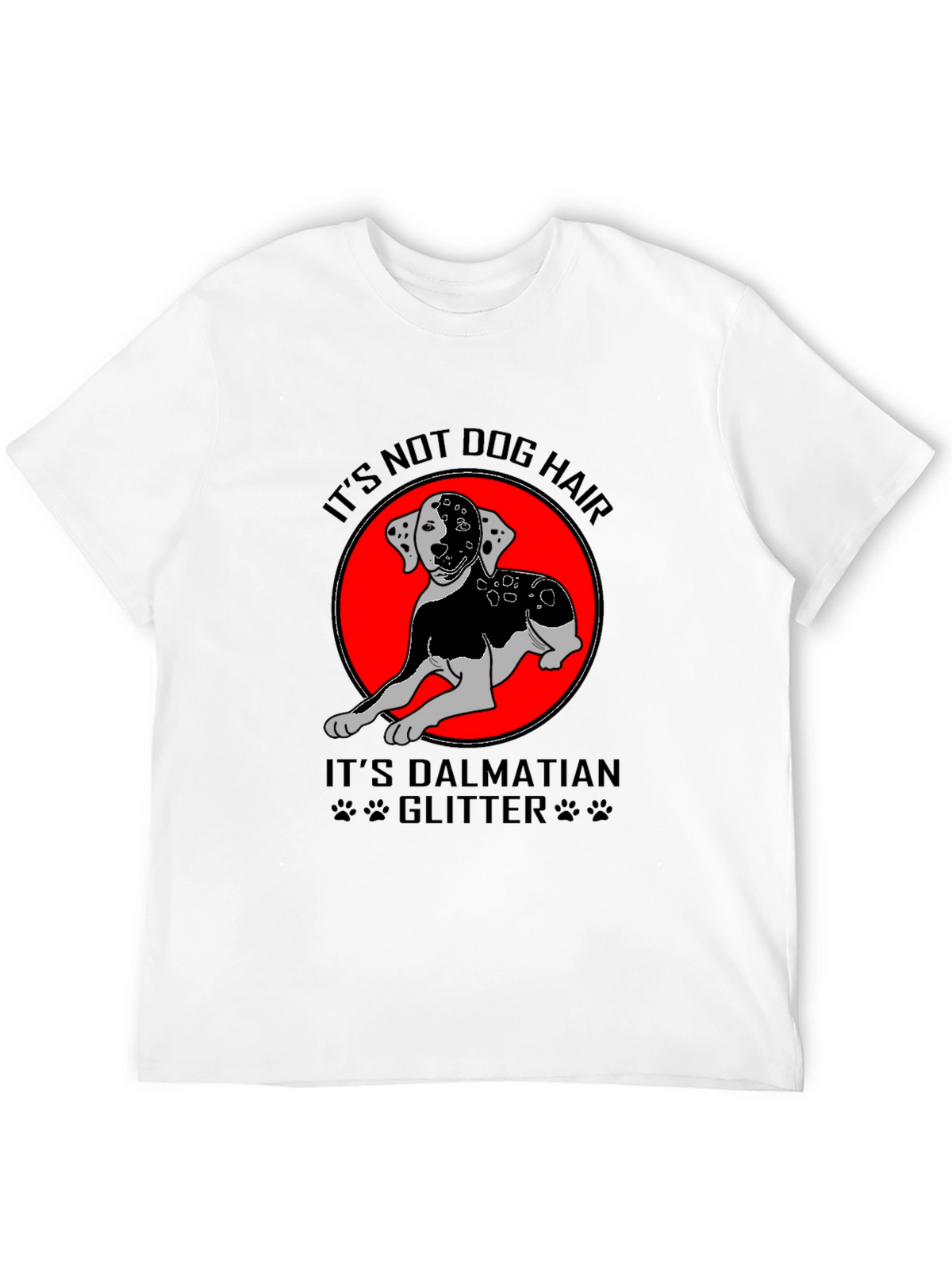 Dalmatian Glitter T-Shirt - Dog Lover Tee