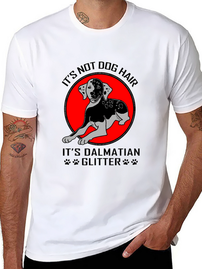 Dalmatian Glitter T-Shirt - Dog Lover Tee