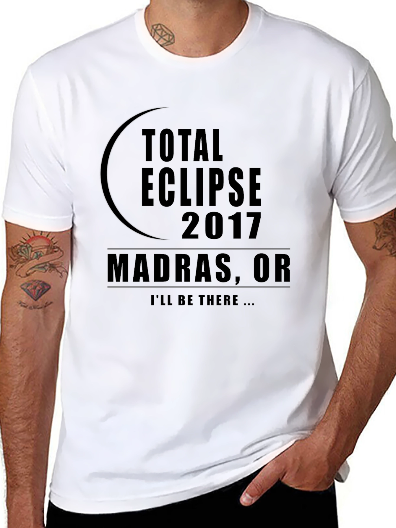 Total Eclipse 2017 Madras OR T-Shirt