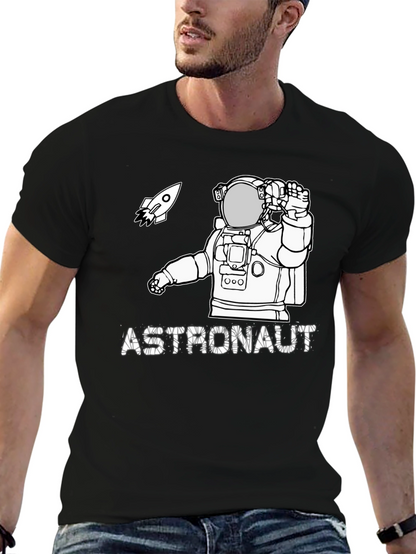 Astronaut Graphic T-Shirt - Space Adventure Tee