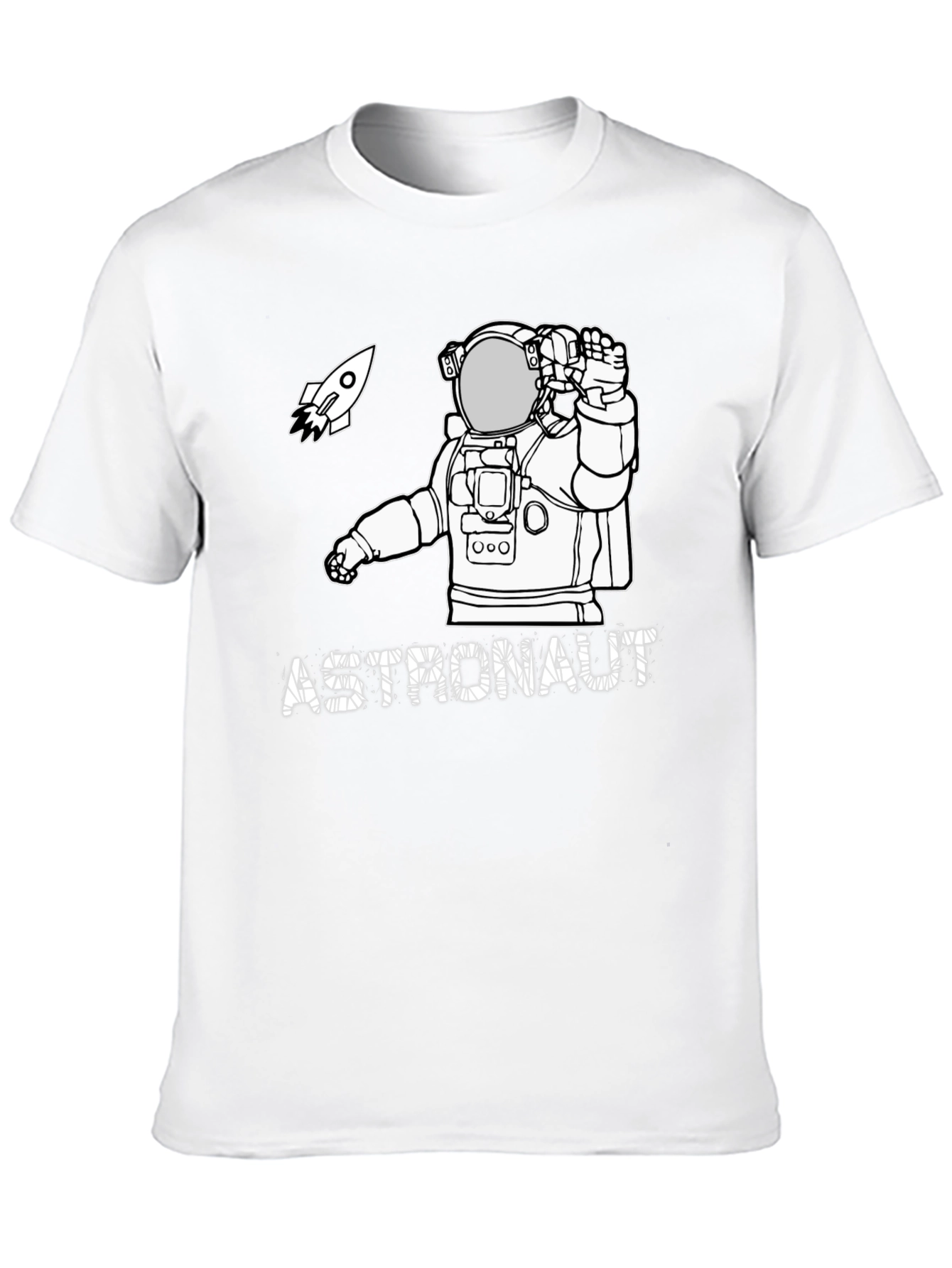 Astronaut Graphic T-Shirt - Space Adventure Tee