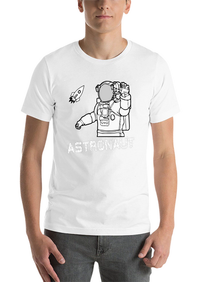 Astronaut Graphic T-Shirt - Space Adventure Tee