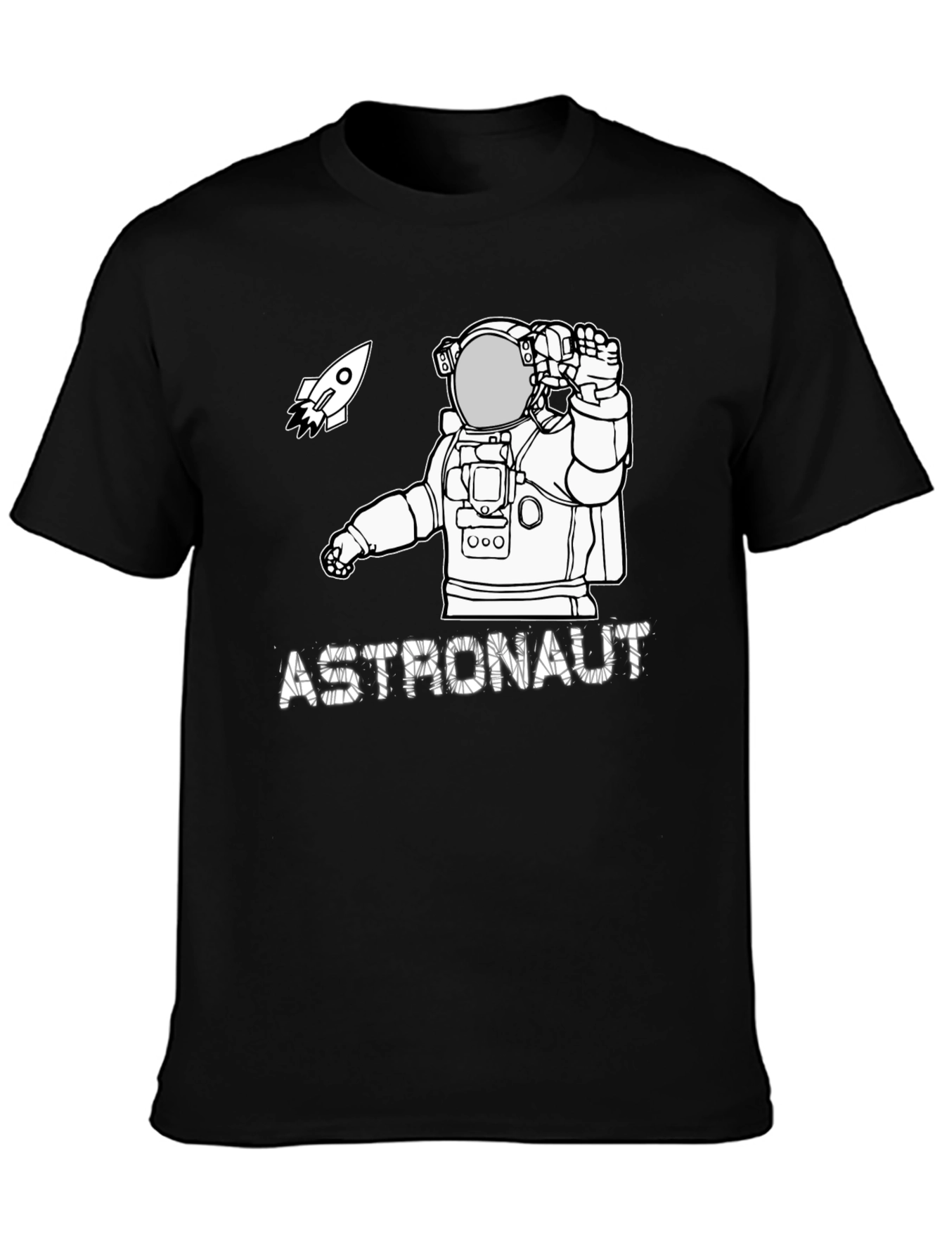 Astronaut Graphic T-Shirt - Space Adventure Tee