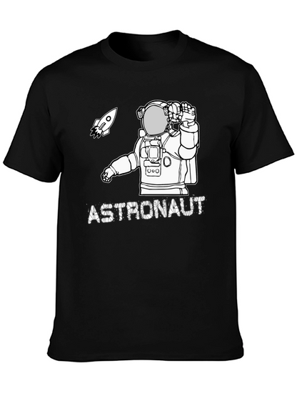 Astronaut Graphic T-Shirt - Space Adventure Tee