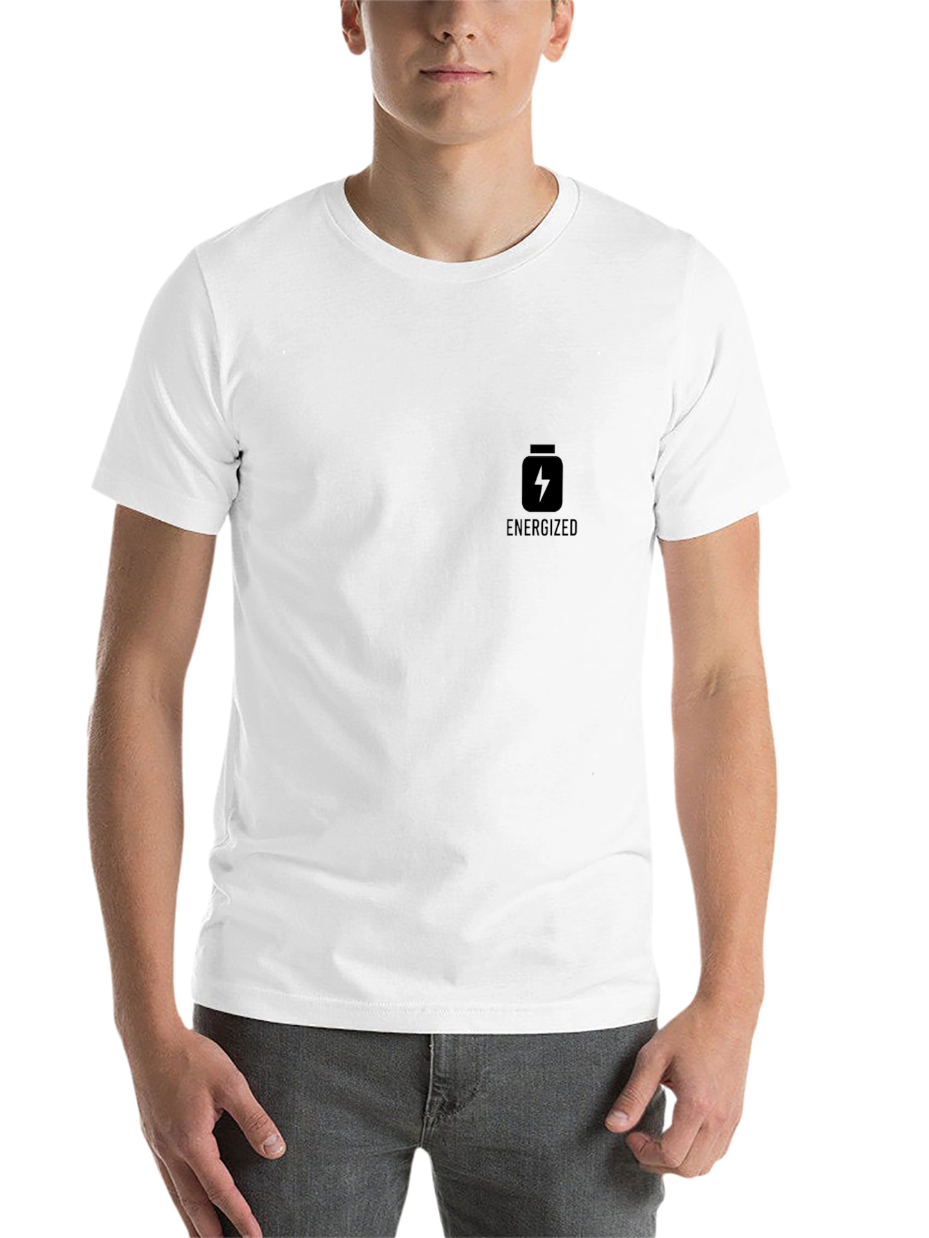 Energized Graphic T-Shirt - Black