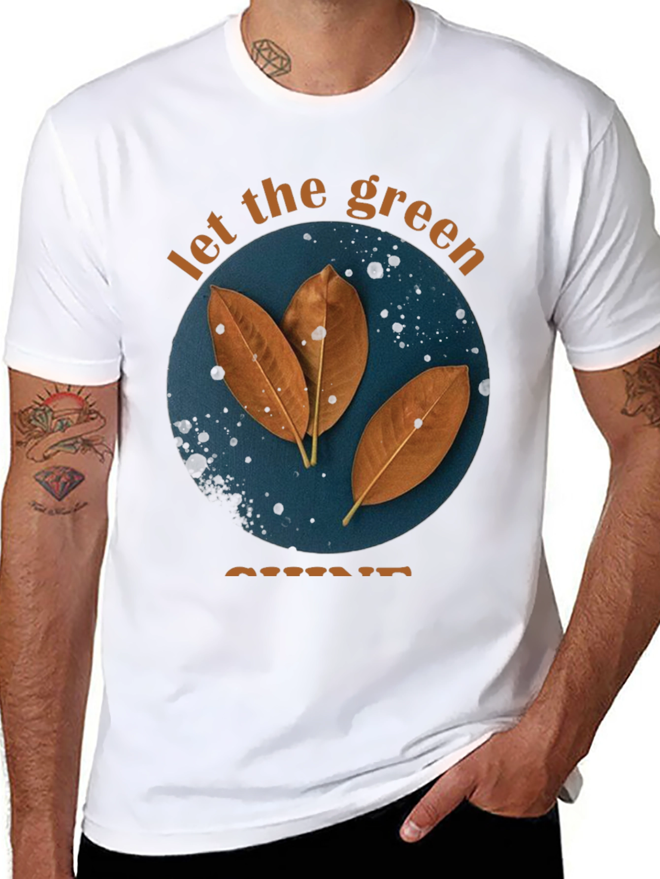 Nature Inspired Graphic T-Shirt
