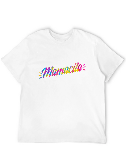Mamacita Tie-Dye Graphic Tee - Soft Black Cotton