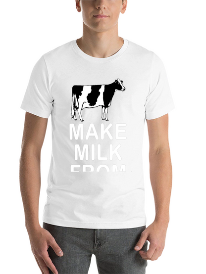 Make Milk From Cows Black Tee