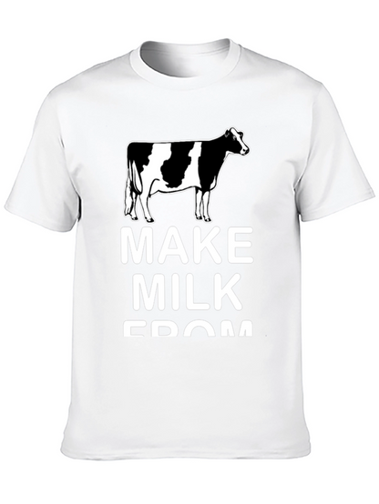 Make Milk From Cows Black Tee