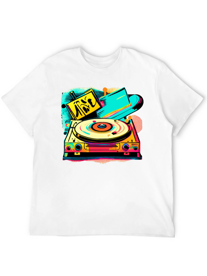 Retro Turntable Graphic Tee