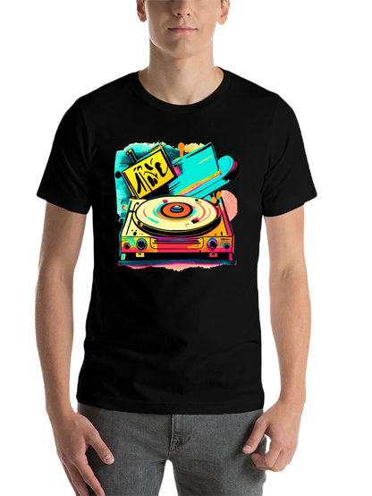 Retro Turntable Graphic Tee