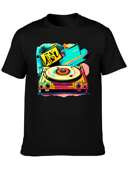 Retro Turntable Graphic Tee