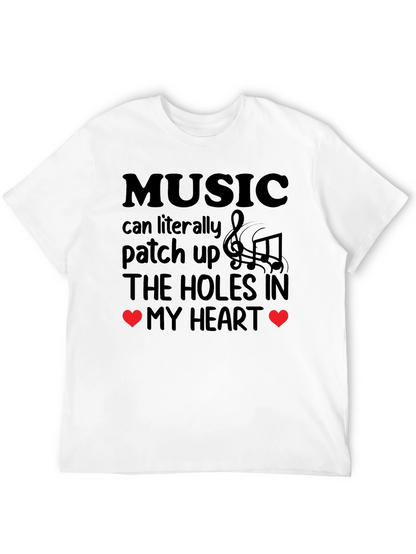 Music Patches Up The Heart T-Shirt