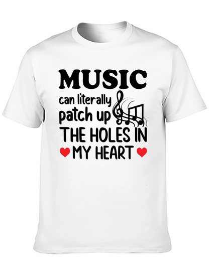 Music Patches Up The Heart T-Shirt
