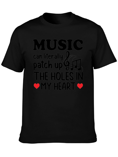 Music Patches Up The Heart T-Shirt
