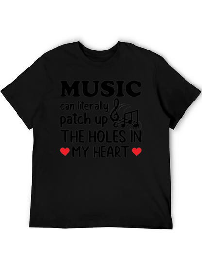 Music Patches Up The Heart T-Shirt