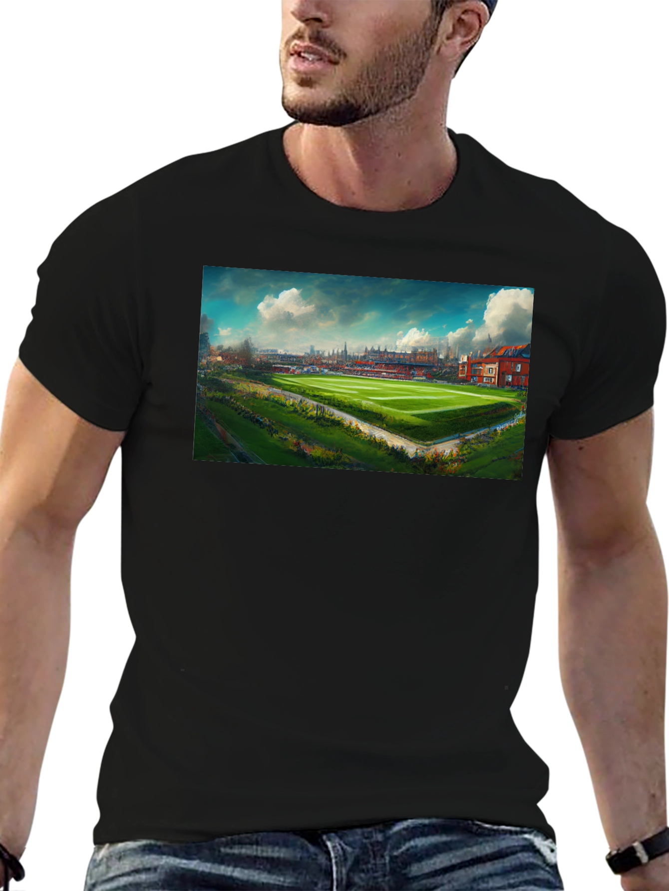 Stadium T-Shirt - Black Tee
