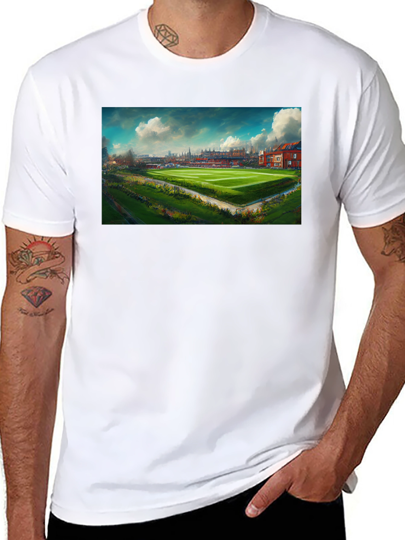 Stadium T-Shirt - Black Tee
