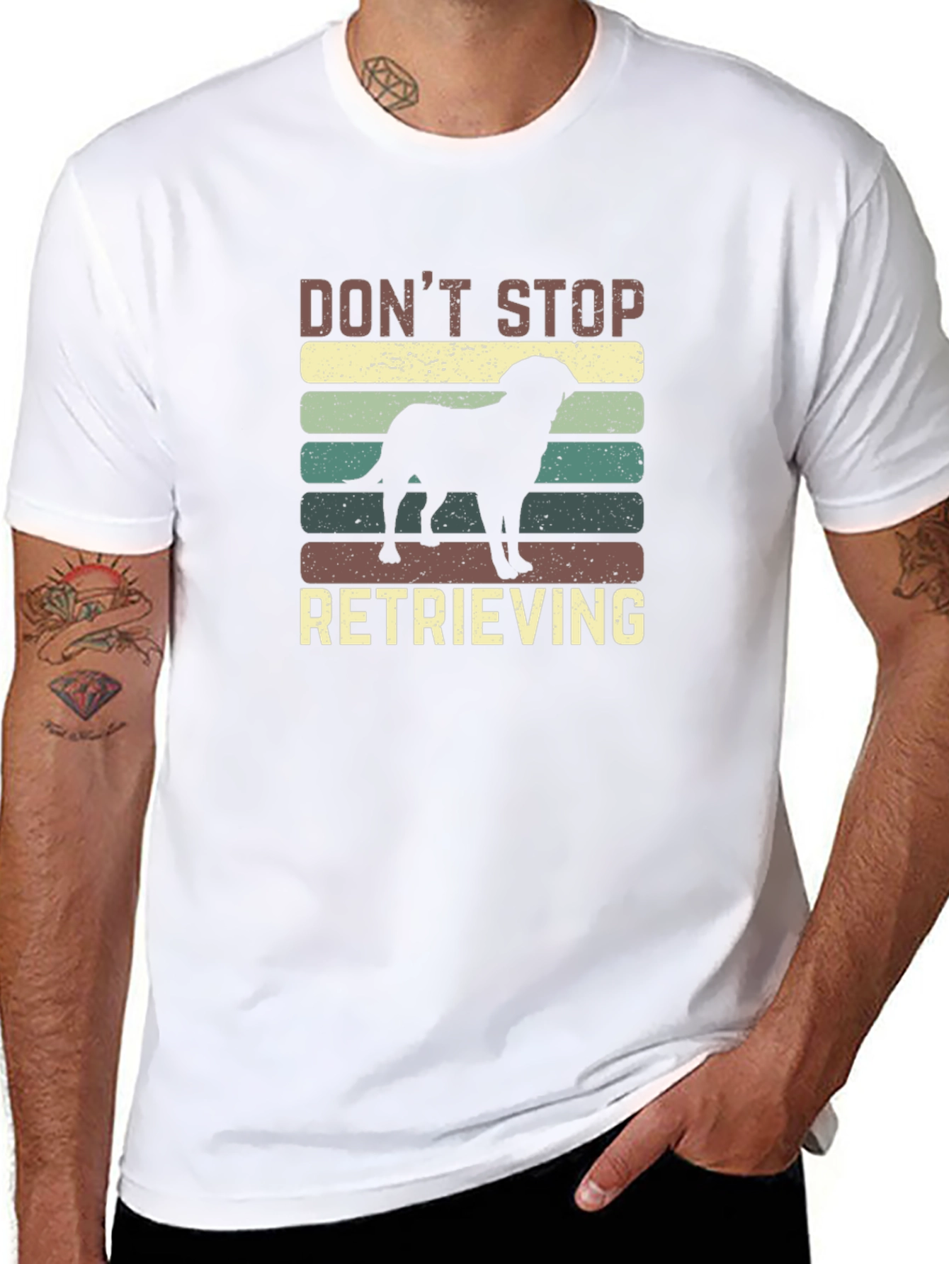Dont Stop Retrieving Dog T-Shirt
