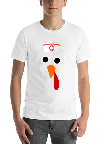 Funny Nurse Turkey Thanksgiving T-Shirt