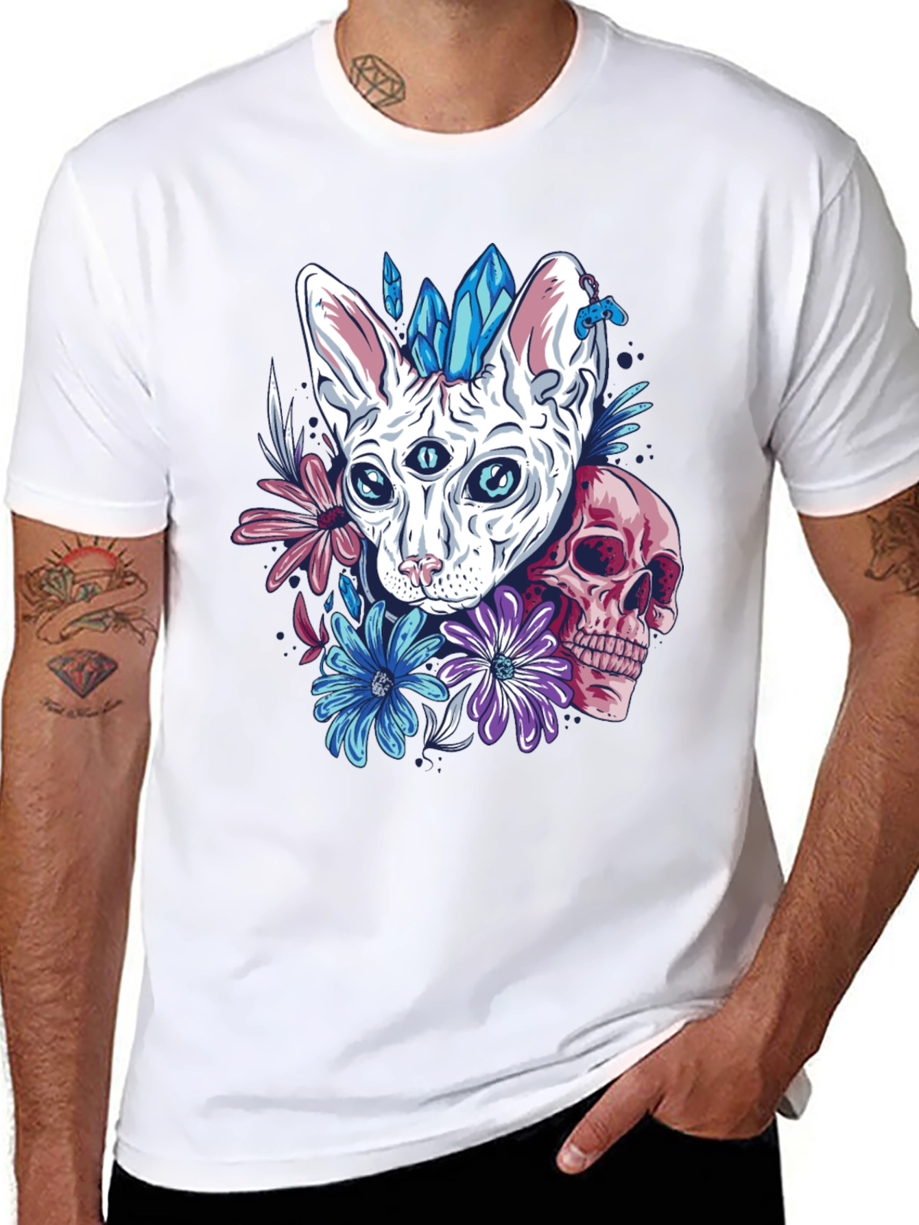 Mystic Cat Graphic Tee