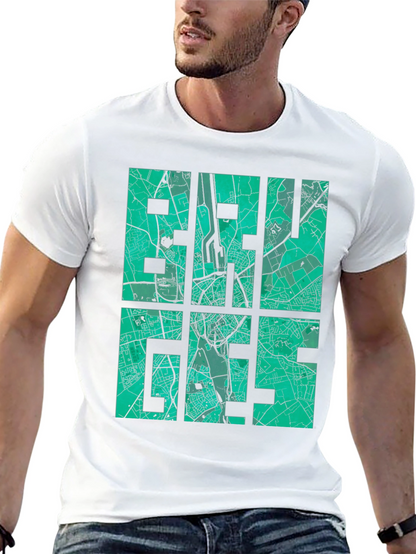 City Map Graphic Tee - Black