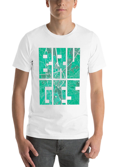 City Map Graphic Tee - Black