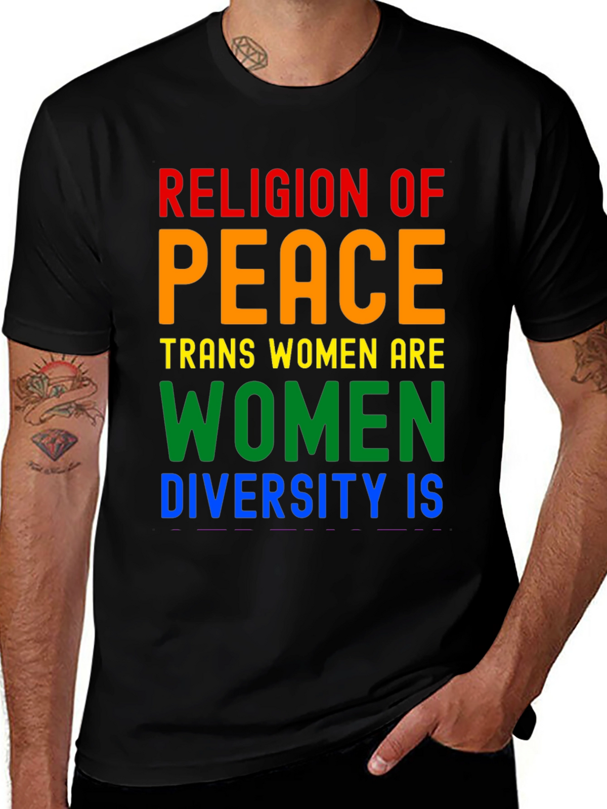 Religion of Peace Trans Women Are Women T-Shirt