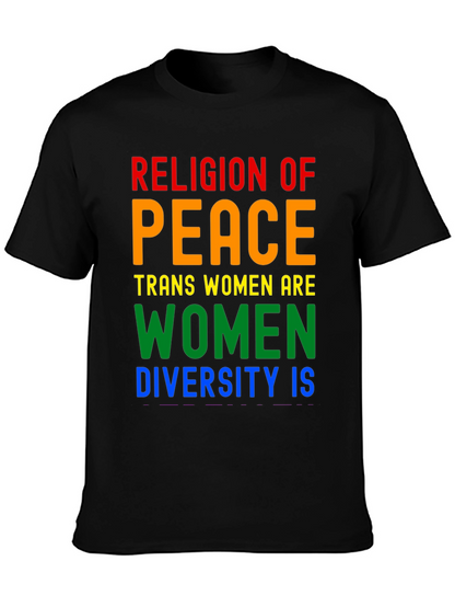 Religion of Peace Trans Women Are Women T-Shirt