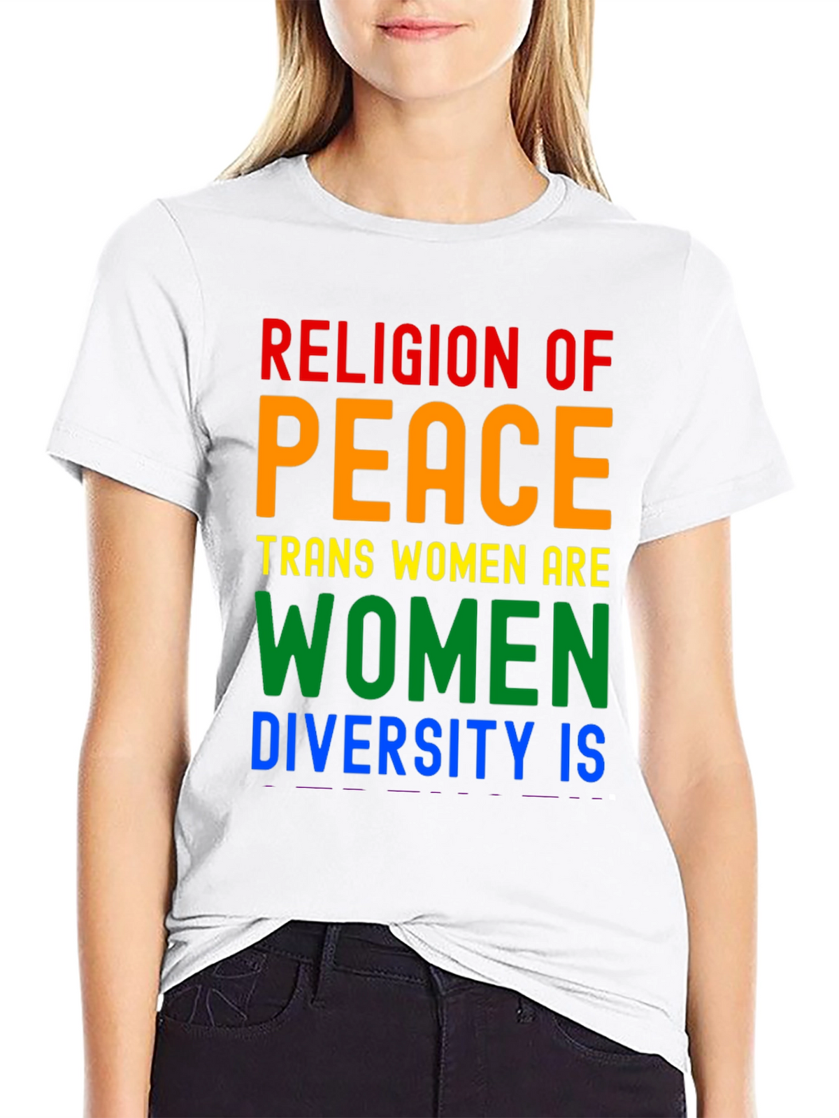 Religion of Peace Trans Women Are Women T-Shirt