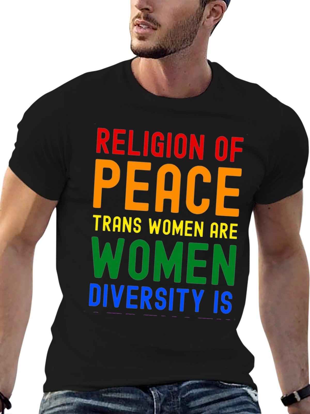 Religion of Peace Trans Women Are Women T-Shirt
