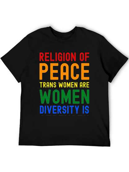 Religion of Peace Trans Women Are Women T-Shirt