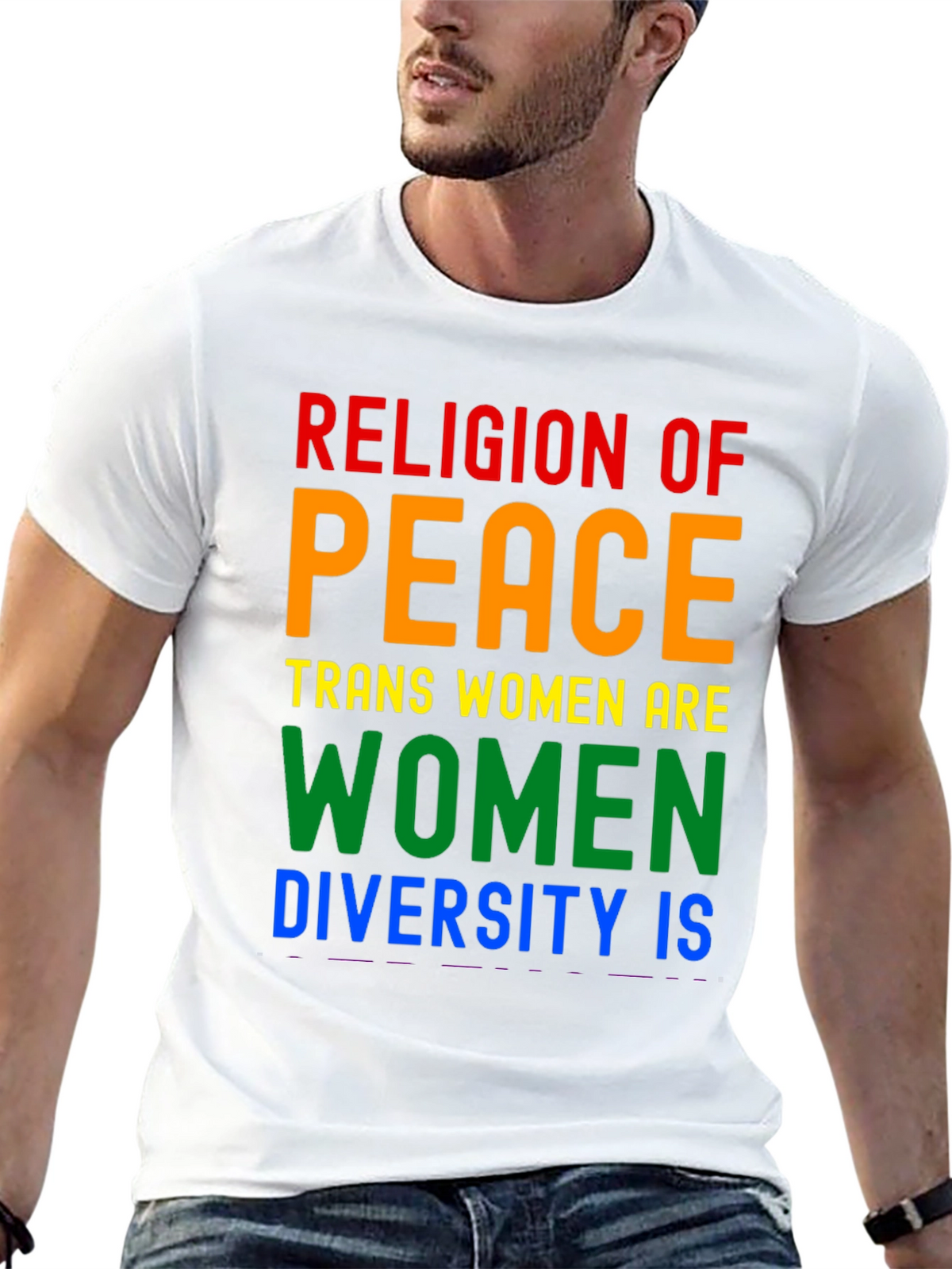 Religion of Peace Trans Women Are Women T-Shirt
