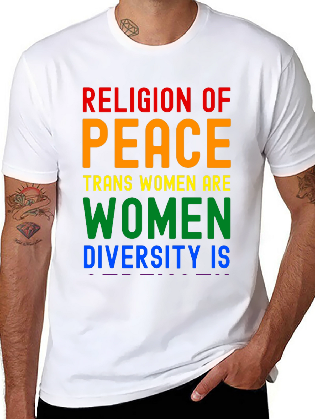 Religion of Peace Trans Women Are Women T-Shirt