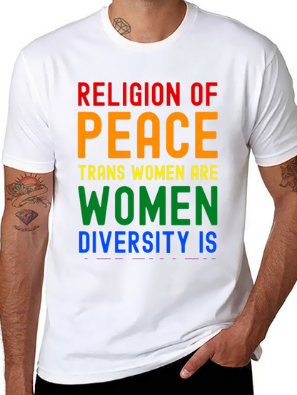 Religion of Peace Trans Women Are Women T-Shirt