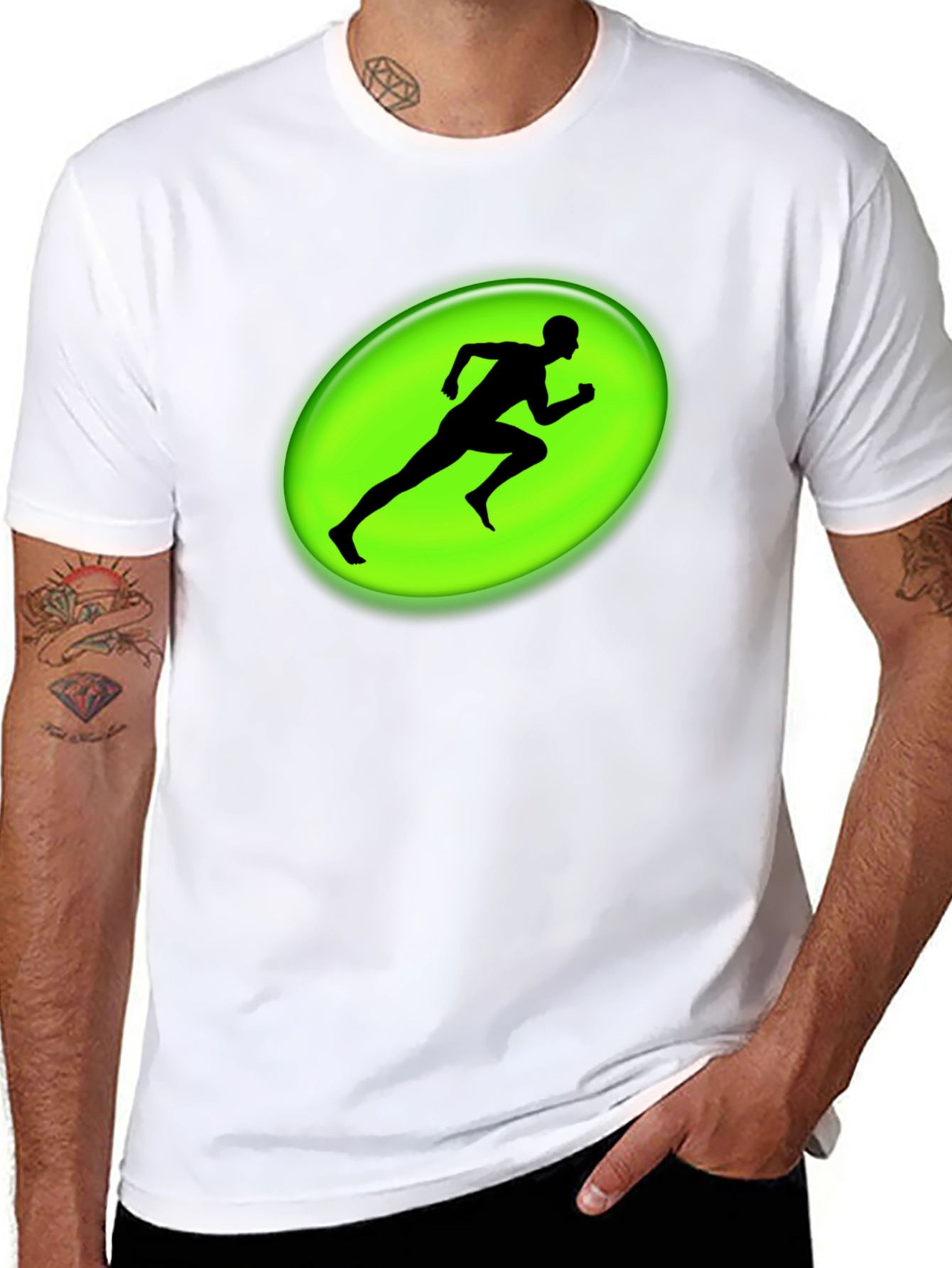 Runner Silhouette Graphic Tee