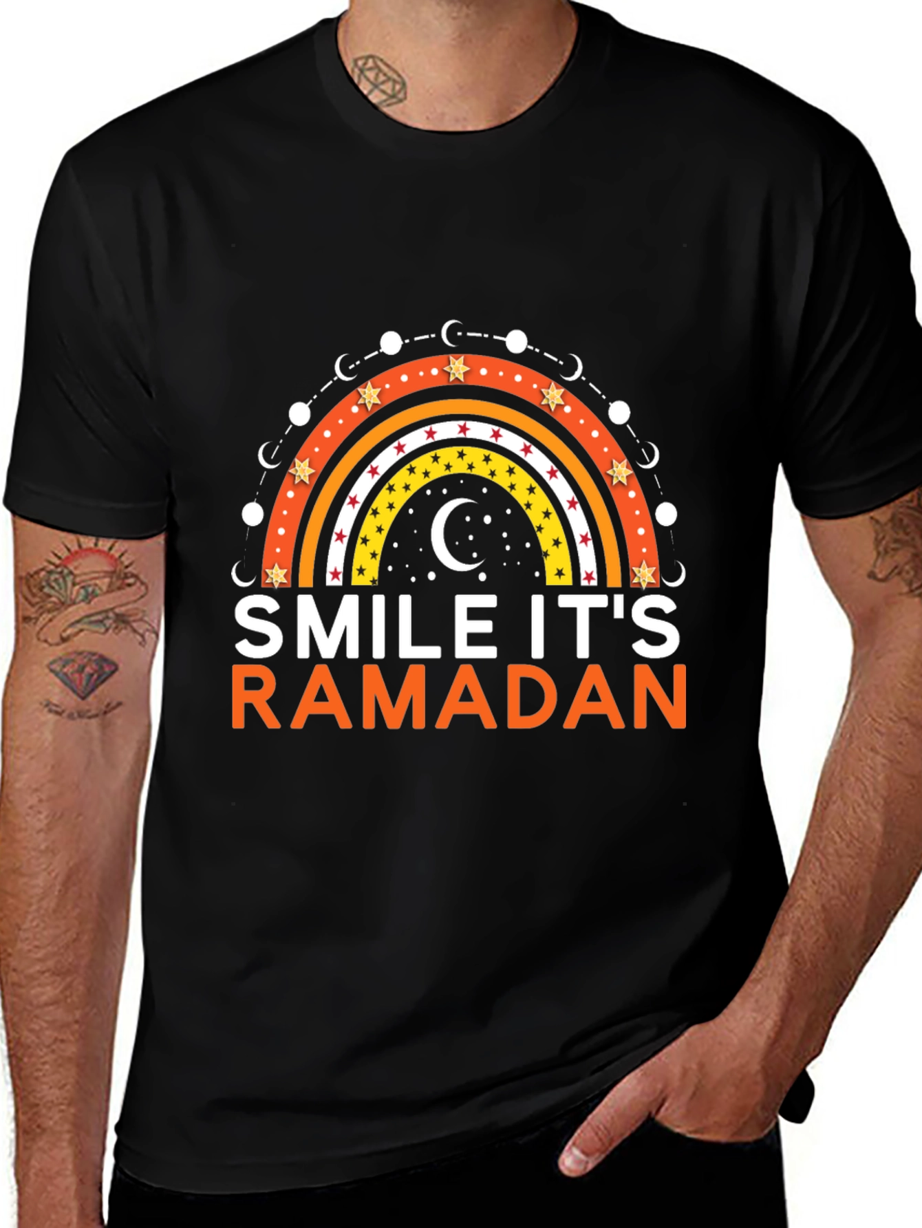Smile Its Ramadan Graphic Tee