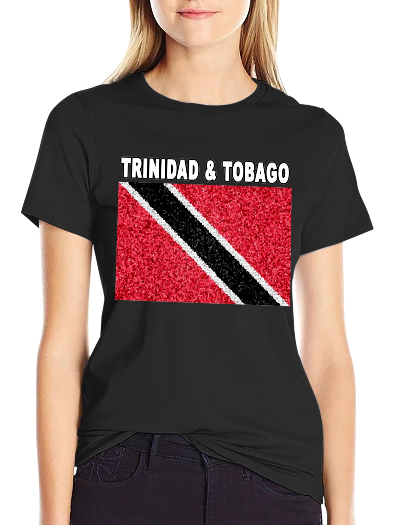 Trinidad & Tobago Flag Graphic T-Shirt